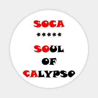 SOUL OF CALYPSO - IN BLACK WITH RED - CARNIVAL CARIBANA PARTY TRINI DJ Magnet